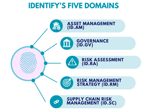 Identify 5 domains