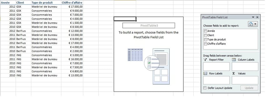 dynamic cross table excel accounting reporting