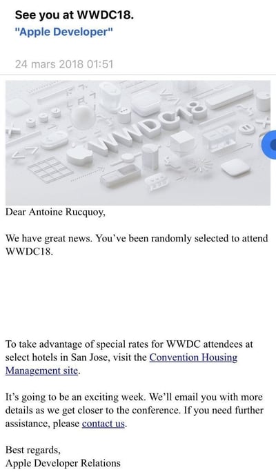 WWDC18mail