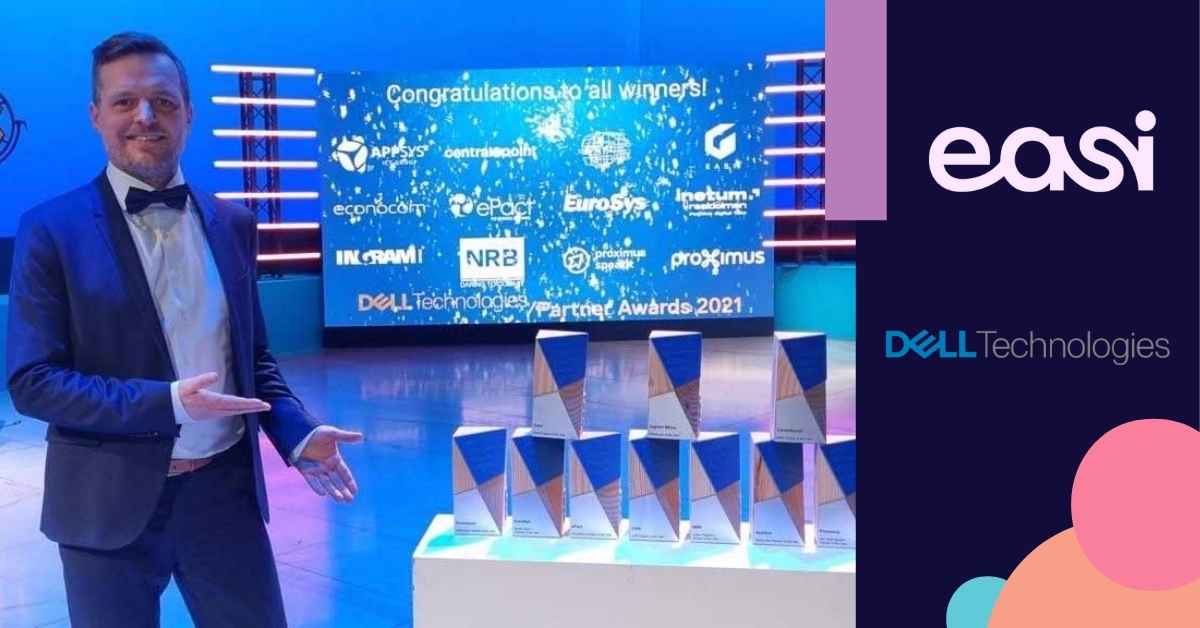 Easi voted CSP Partner of the Year by DELL