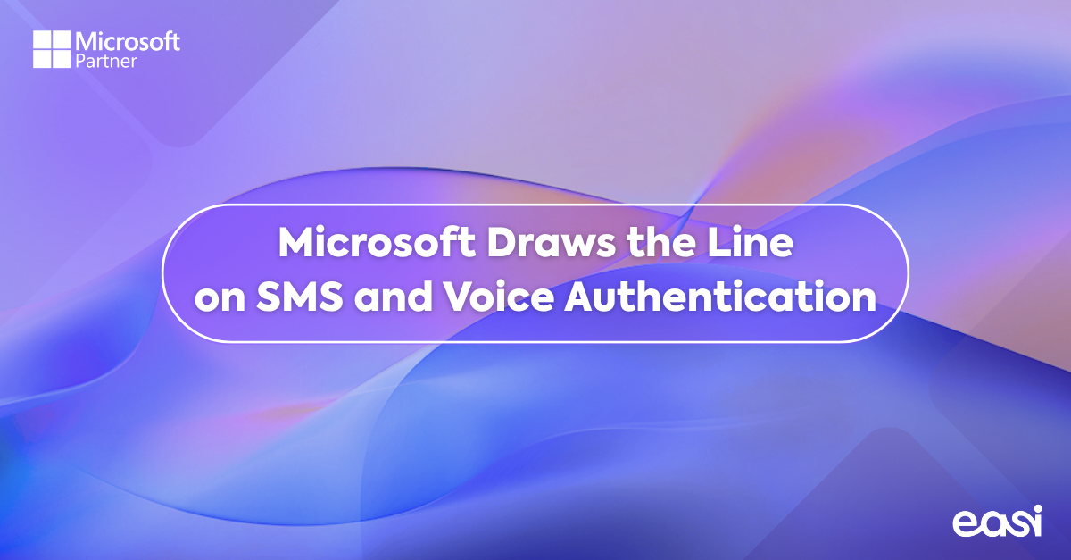 Microsoft Draws the Line on SMS and Voice Authentication