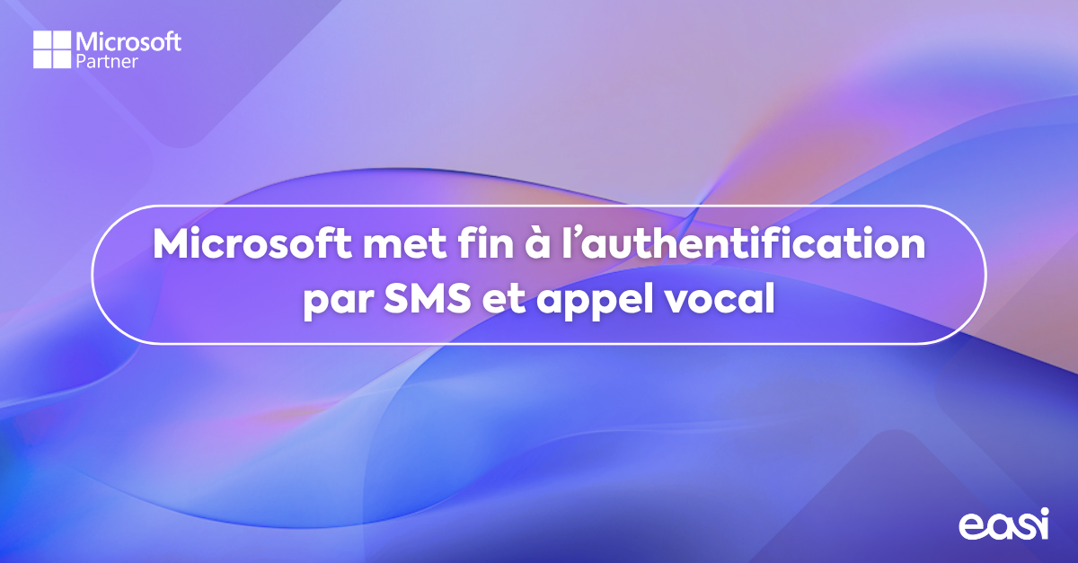 Microsoft met fin à l’authentification par SMS et appel vocal