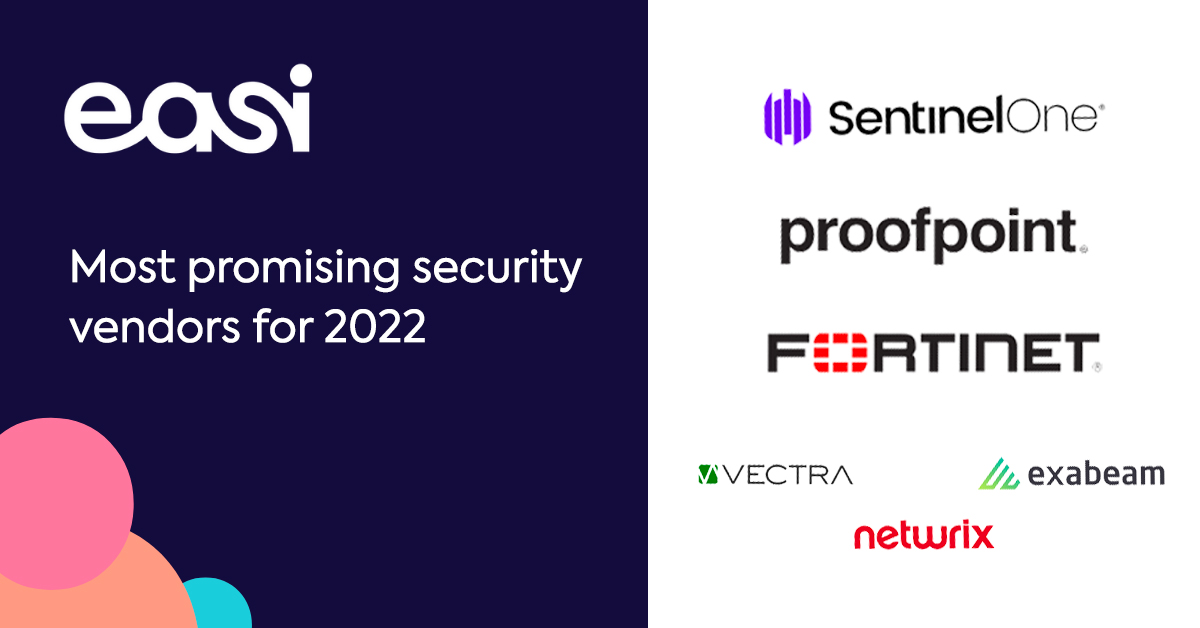 Most promising security vendors for 2022