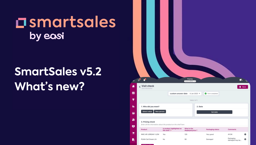 SmartSales v5.2: what's new?