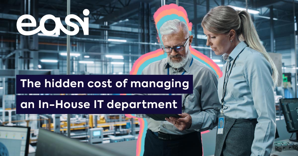 Uncovering The Hidden Costs of Managing an in-house IT department.